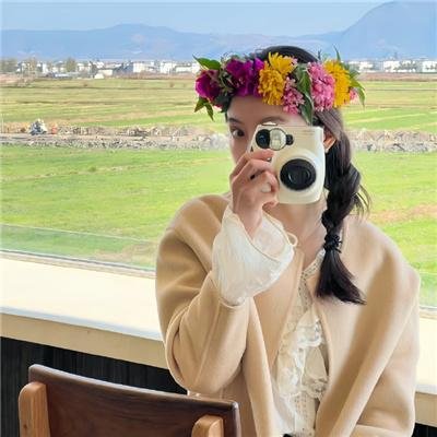 在窗边